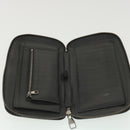 LOUIS VUITTON Damier Infini Atoll Travel Case Black N41380 LV Auth 38142-9