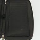 LOUIS VUITTON Damier Infini Atoll Travel Case Black N41380 LV Auth 38142-20