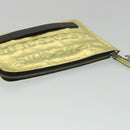 CHANEL Clutch Bag Metallic Leather Gold A82164 CC Auth 38172AV-6