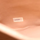 CHANEL Chain Shoulder Bag Lamb Skin Beige CC Auth 38451-12