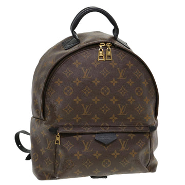 LOUIS VUITTON Monogram Palm Springs MM Backpack M44874 LV Auth 38537