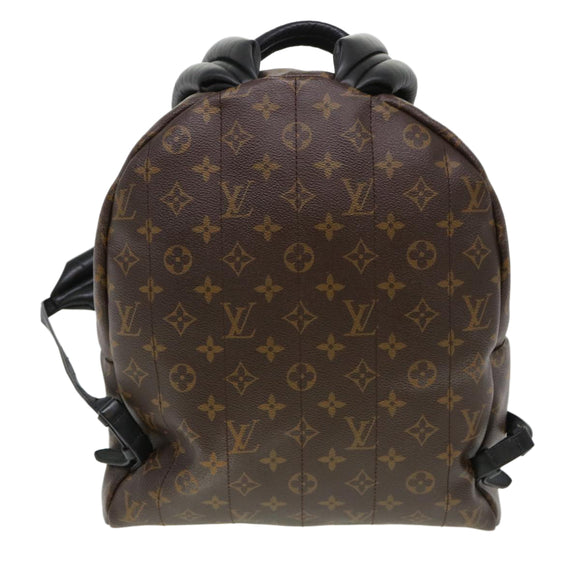 LOUIS VUITTON Monogram Palm Springs MM Backpack M44874 LV Auth 38537