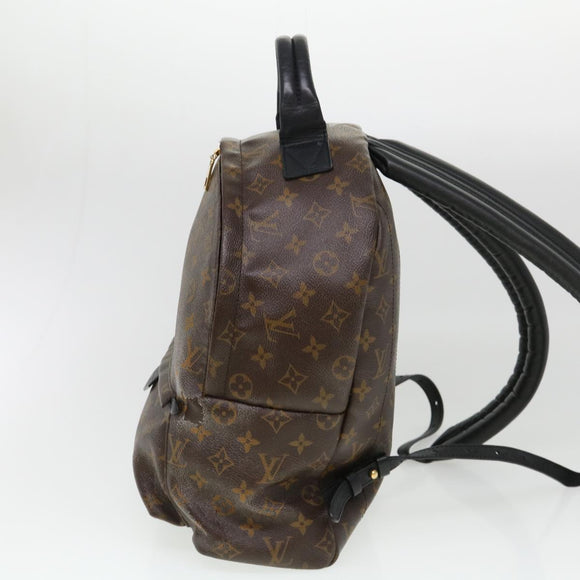 LOUIS VUITTON Monogram Palm Springs MM Backpack M44874 LV Auth 38537