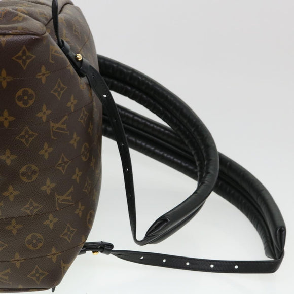 LOUIS VUITTON Monogram Palm Springs MM Backpack M44874 LV Auth 38537