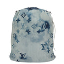 LOUIS VUITTON Monogram Watercolor Sakmaran GM Bag Blue M57838 LV Auth 38553A-2