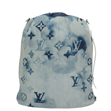 LOUIS VUITTON Monogram Watercolor Sakmaran GM Bag Blue M57838 LV Auth 38553A - 0