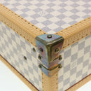 LOUIS VUITTON Damier Azur Cotteville 45 Trunk SPO LV Auth 38808SM-16