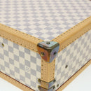 LOUIS VUITTON Damier Azur Cotteville 45 Trunk SPO LV Auth 38808SM-17