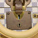 LOUIS VUITTON Damier Azur Cotteville 45 Trunk SPO LV Auth 38808SM-20