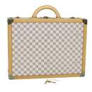LOUIS VUITTON Damier Azur Cotteville 45 Trunk SPO LV Auth 38808SM-1
