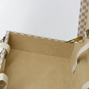 LOUIS VUITTON Damier Azur Cotteville 45 Trunk SPO LV Auth 38808SM-23