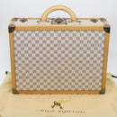 LOUIS VUITTON Damier Azur Cotteville 45 Trunk SPO LV Auth 38808SM-12