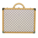 LOUIS VUITTON Damier Azur Cotteville 45 Trunk SPO LV Auth 38808SM-13