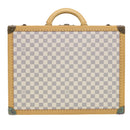 LOUIS VUITTON Damier Azur Cotteville 45 Trunk SPO LV Auth 38808SM-2
