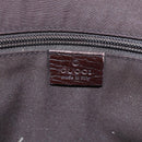 GUCCI GG Supreme Hand Bag PVC Leather Beige 141976 Auth 38817-17
