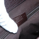 GUCCI GG Supreme Hand Bag PVC Leather Beige 141976 Auth 38817-23