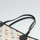 LOUIS VUITTON Monogram Game Neverfull MM Tote Bag White M57462 LV Auth 38983S-14