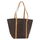 LOUIS VUITTON Monogram Sac Shopping Tote Bag M51108 LV Auth 39106-1
