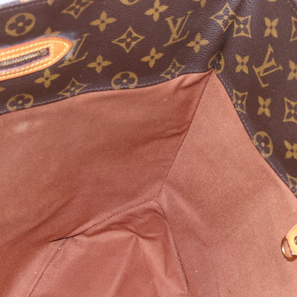 LOUIS VUITTON Monogram Sac Shopping Tote Bag M51108 LV Auth 39106