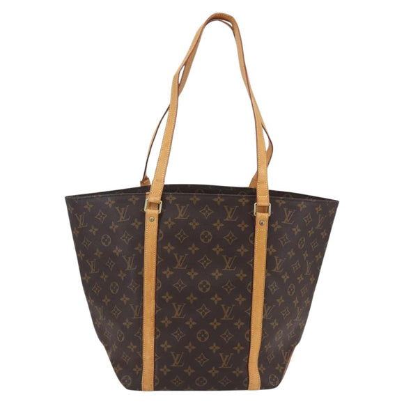 LOUIS VUITTON Monogram Sac Shopping Tote Bag M51108 LV Auth 39106