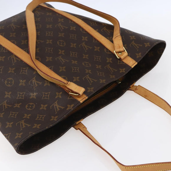 LOUIS VUITTON Monogram Sac Shopping Tote Bag M51108 LV Auth 39106
