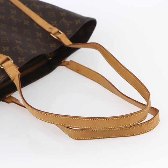 LOUIS VUITTON Monogram Sac Shopping Tote Bag M51108 LV Auth 39106