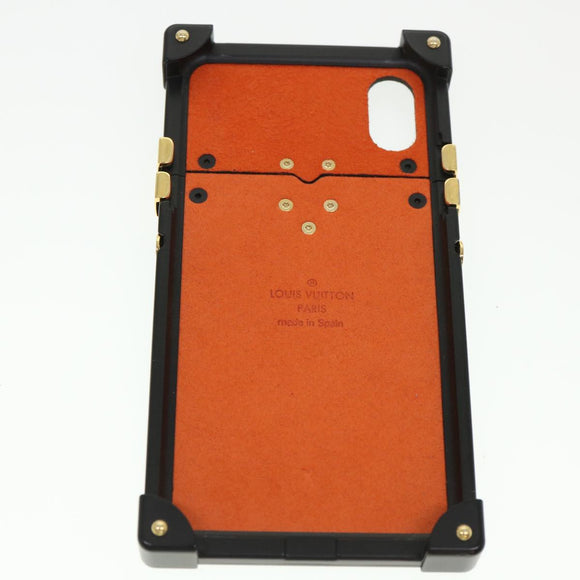 LOUIS VUITTON Transformed Monogram Cat Eye Trunk iPhone Hülle M63891 Auth 39162