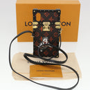 LOUIS VUITTON Transformed Monogram Cat Eye Trunk iPhone Case M63891 Auth 39162-12
