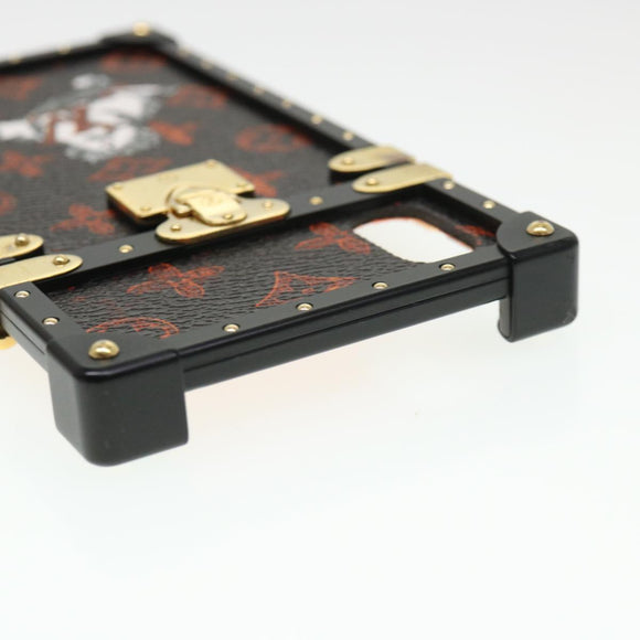 LOUIS VUITTON Transformed Monogram Cat Eye Trunk iPhone Case M63891 Auth 39162