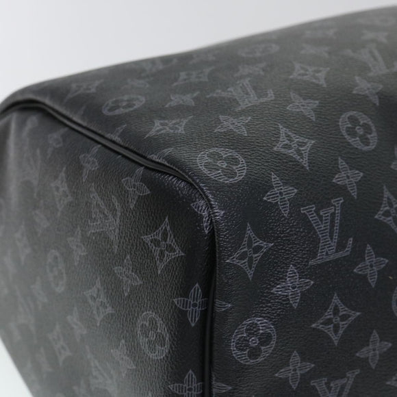 LOUIS VUITTON Monogram Eclipse Vivienne Keepall 50 Boston Bag M43683 Auth 39231S