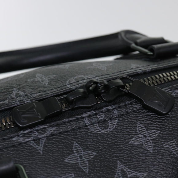 LOUIS VUITTON Monogram Eclipse Vivienne Keepall 50 Boston Bag M43683 Auth 39231S