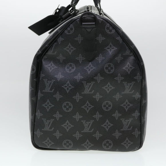 LOUIS VUITTON Monogram Eclipse Vivienne Keepall 50 Boston Bag M43683 Auth 39231S