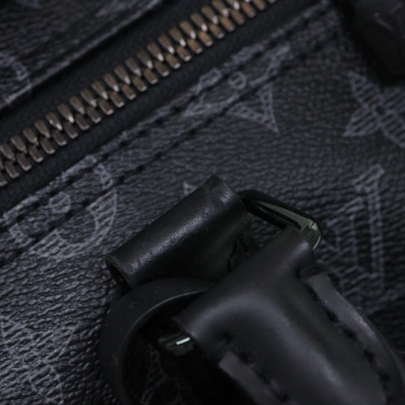 LOUIS VUITTON Monogram Eclipse Vivienne Keepall 50 Boston Bag M43683 Auth 39231S