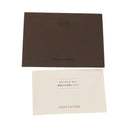 LOUIS VUITTON Shoes Suede Leather 6M Black LV Auth 39347-13