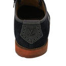 LOUIS VUITTON Schuhe Wildleder 6M Schwarz LV Auth 39347-4