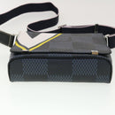 LOUIS VUITTON Damier Cobalt District PM Shoulder Bag N44002 LV Auth 39375-5