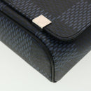 LOUIS VUITTON Damier Cobalt District PM Shoulder Bag N44002 LV Auth 39375-15