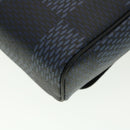 LOUIS VUITTON Damier Cobalt District PM Shoulder Bag N44002 LV Auth 39375-17
