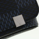 LOUIS VUITTON Damier Cobalt District PM Shoulder Bag N44002 LV Auth 39375-9