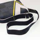 LOUIS VUITTON Damier Cobalt District PM Shoulder Bag N44002 LV Auth 39375-8