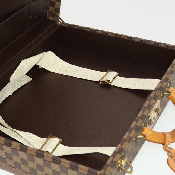 LOUIS VUITTON Damier Ebene President Trunk SPO LV Auth 39928SV