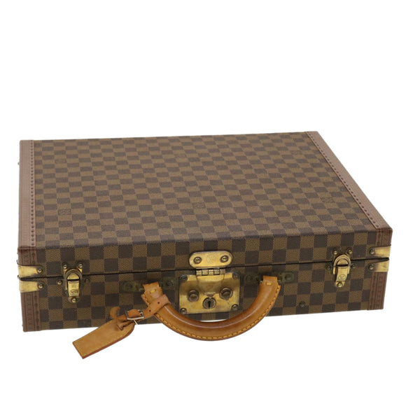 LOUIS VUITTON Damier Ebene President Trunk SPO LV Auth 39928SV