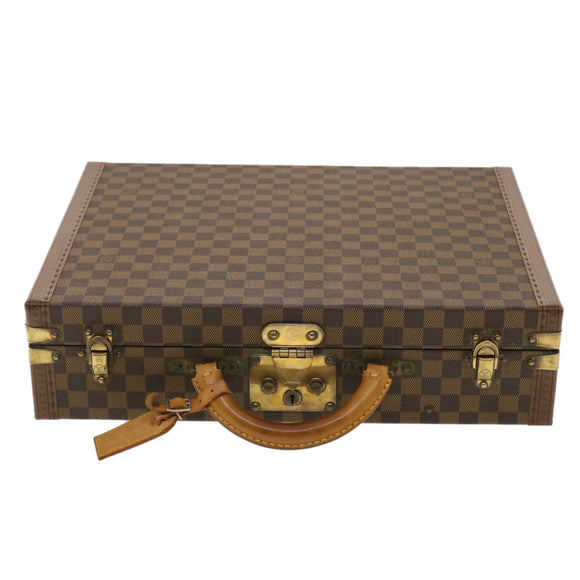 LOUIS VUITTON Damier Ebene President Trunk SPO LV Auth 39928SV
