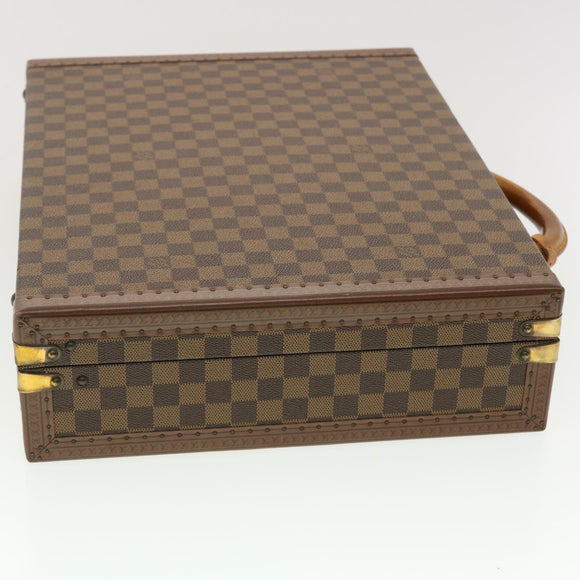 LOUIS VUITTON Damier Ebene President Trunk SPO LV Auth 39928SV