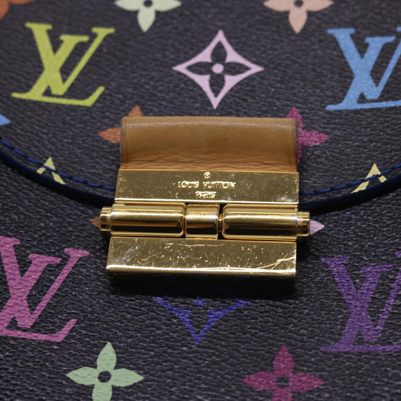 LOUIS VUITTON Multicolor Heart Breaker Shoulder Bag Black M40659 LV Auth 40032SM