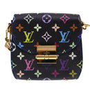 LOUIS VUITTON Multicolor Heart Breaker Shoulder Bag Black M40659 LV Auth 40032SM-13