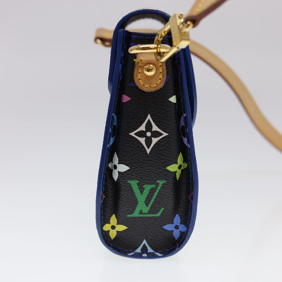 LOUIS VUITTON Multicolor Heart Breaker Shoulder Bag Black M40659 LV Auth 40032SM
