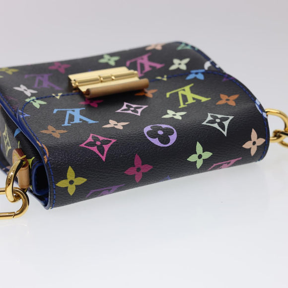LOUIS VUITTON Multicolor Heart Breaker Shoulder Bag Black M40659 LV Auth 40032SM