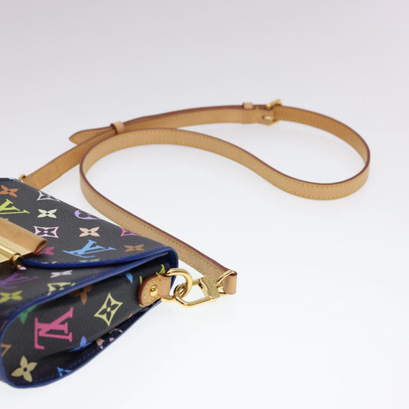 LOUIS VUITTON Multicolor Heart Breaker Shoulder Bag Black M40659 LV Auth 40032SM