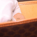 CELINE Macadam Canvas Shoulder Bag PVC Leather Brown Auth 40101-12